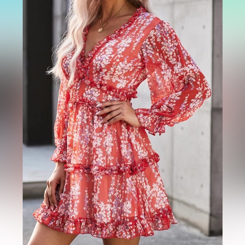 SWIPE TO SEE ITEM - Green open back dress